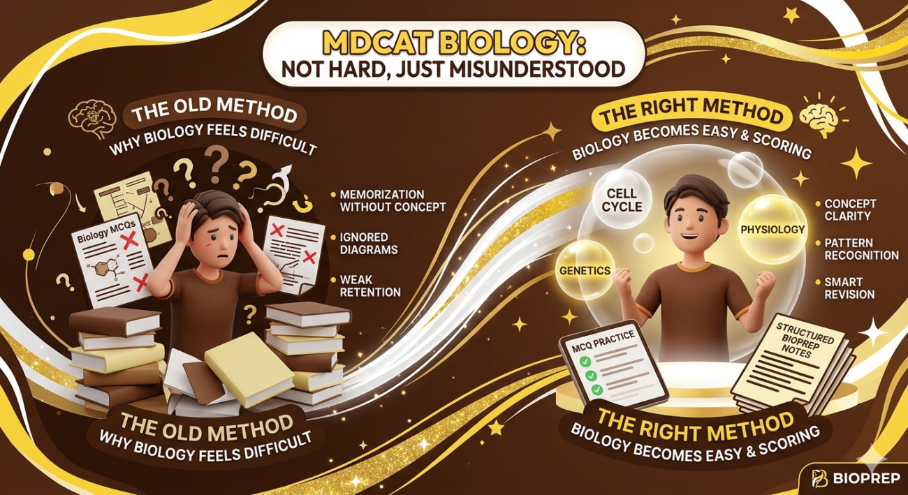 Is MDCAT Biology Really Hard? Truth No One Tells You (2026 Guide)